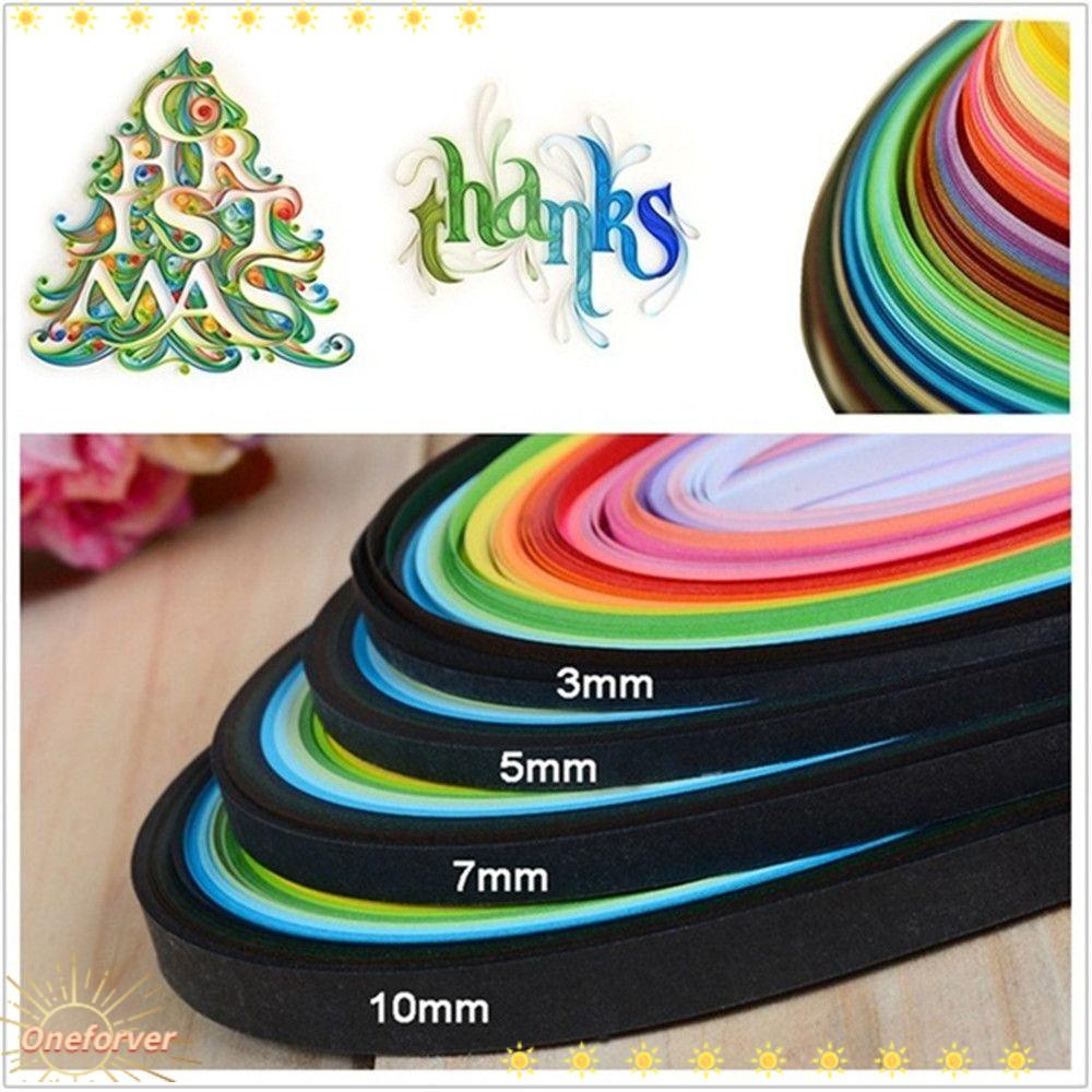 FOREVER Giấy Xếp Origami Sáng Tạo 3 / 5 / 7 / 10mm