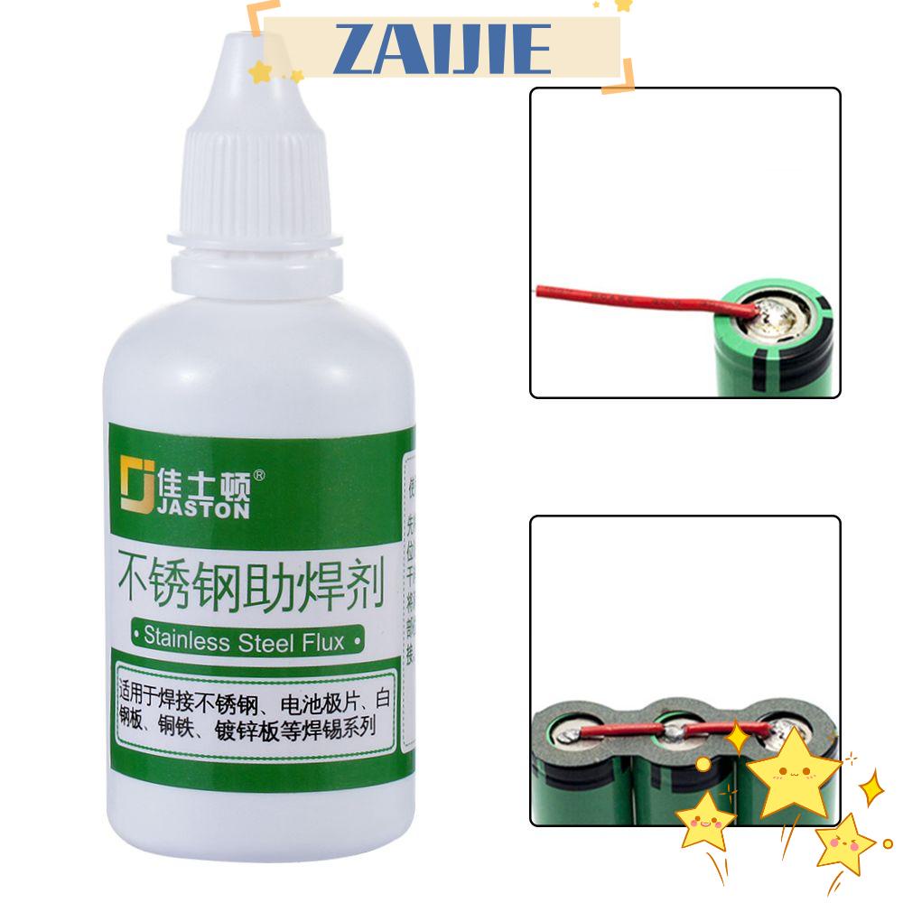 ZAIJIE24 Dung Dịch Hàn Kim Loại Cho Đồng Hồ 50ml