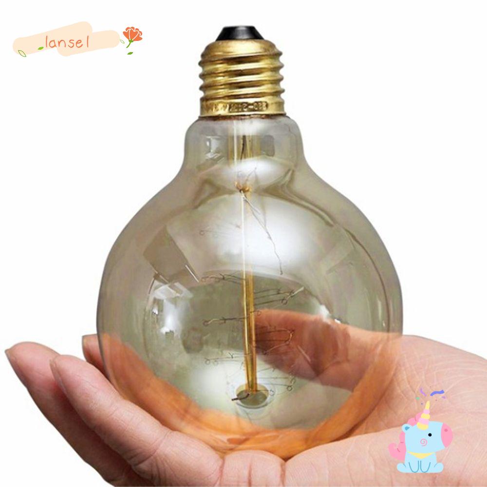 LANSEL 1 Chuôi Đèn E27 Màu Trắng Ấm Phong Cách Cổ Điển