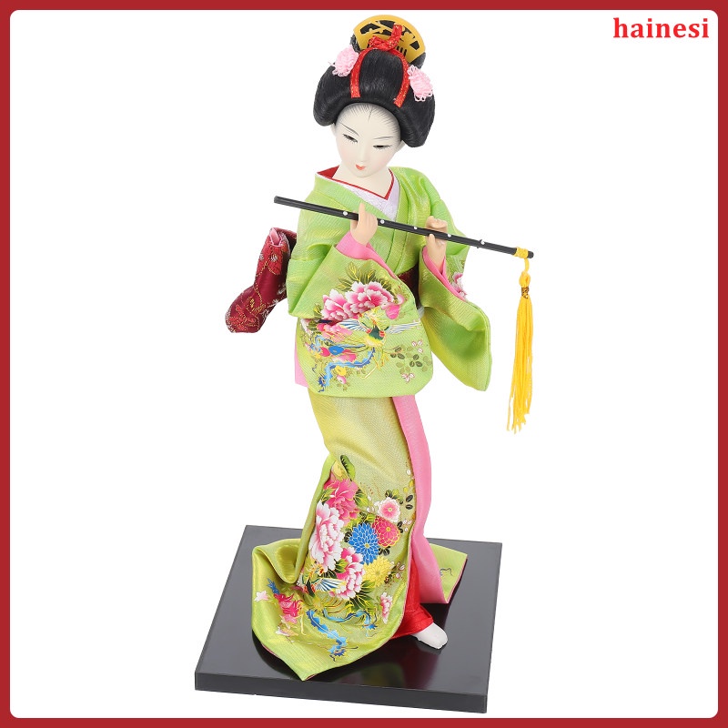 Mô Hình Geisha Đồ Chơi Mini Phong Cách Châu Á Cổ Điển