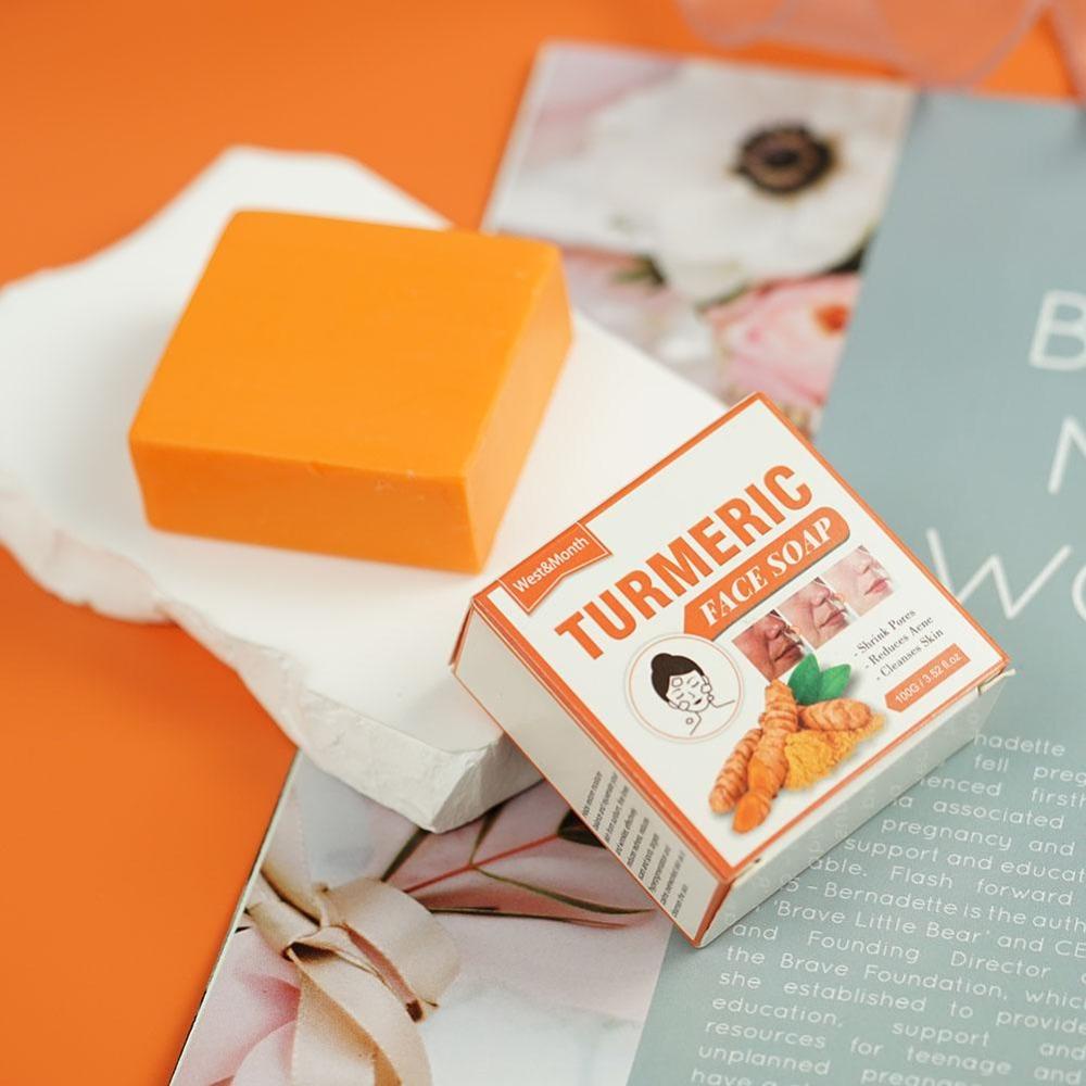 MOILYVN Xà Phòng Rửa Mặt Tẩy Tế Bào Chết Làm Sạch Sâu Dưỡng Ẩm Loại Bỏ Đốm Đen