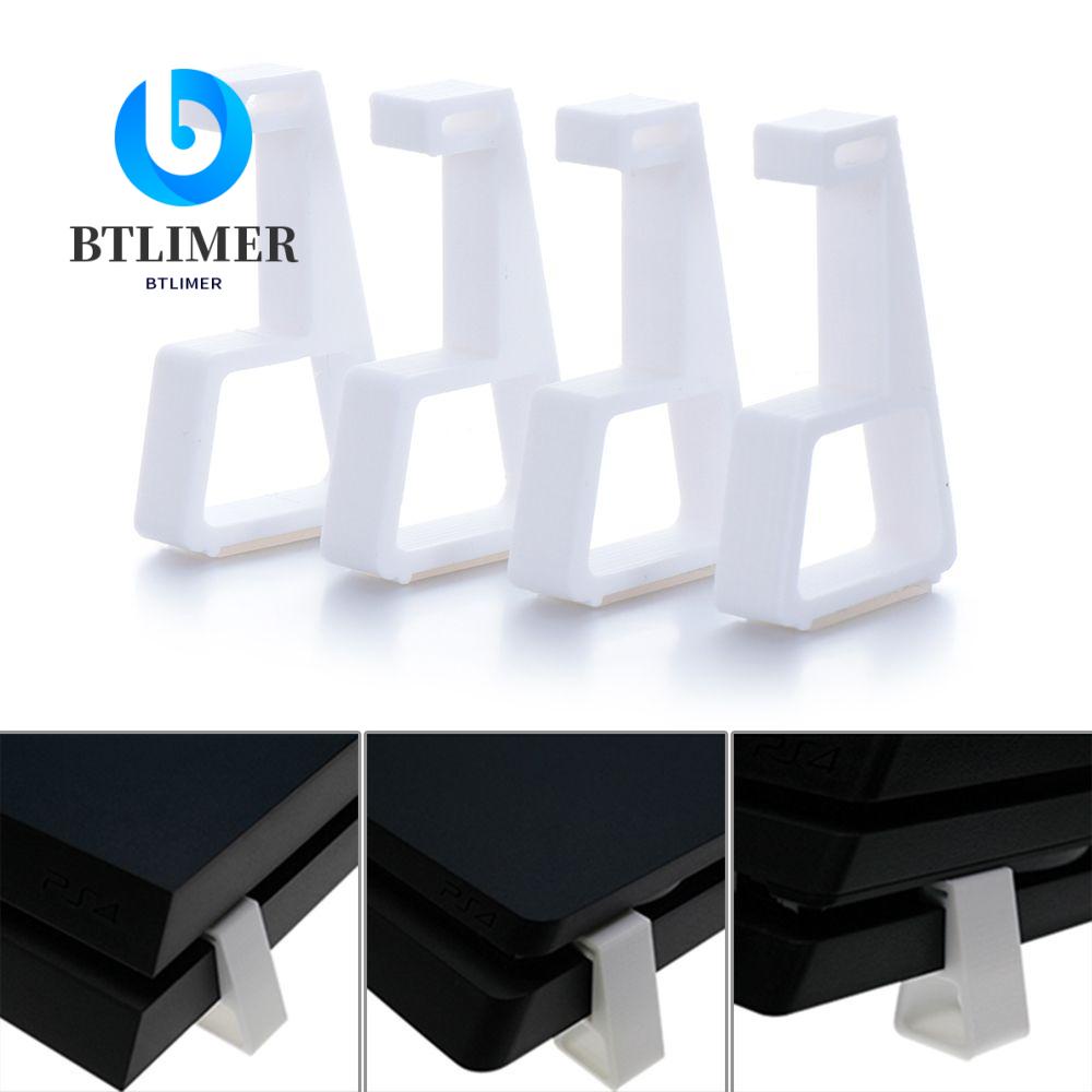 BTLIMER Bộ 4 Đế Nâng Đỡ Máy Chơi Game Sony PlayStation4 PS4 Slim Pro