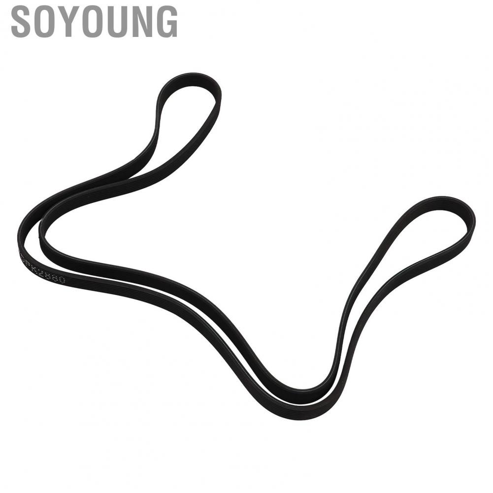 Soyoung Car Serpentine Drive Belt 7PP903137  7DK2880Rubber Accessories Replacement for Porsche Cayenne