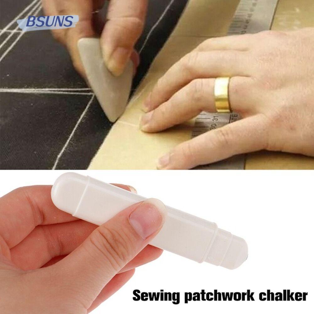 BSUNS Set 2 Phấn Đánh Dấu Bằng Nhựa Có Vỏ Bọc Bút May Vá Cho Thợ May