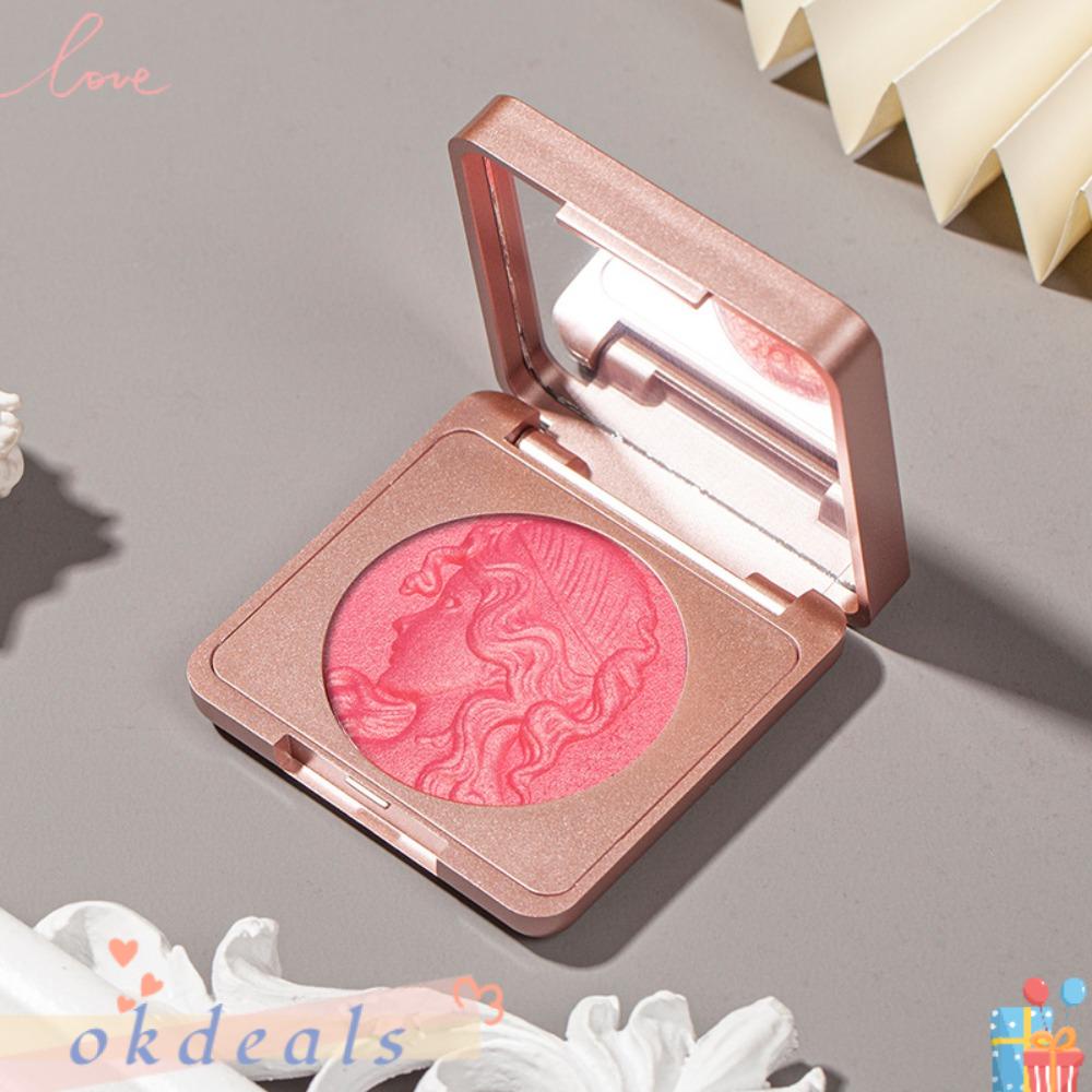 Bảng Phấn Má Hồng Đào 2 Màu Tự Nhiên Lâu Trôi