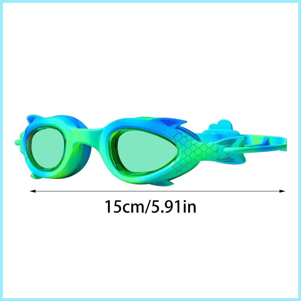 Kính Bơi Chống Sương Mù Không Bị Rò Rỉ Thiết Kế Dễ Thương Cho Bể bơi / Bãi Biển