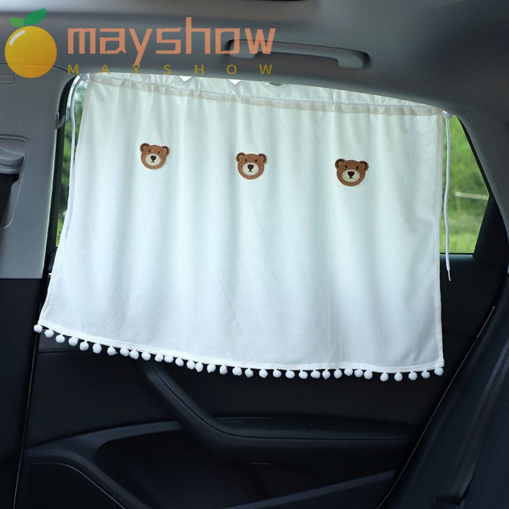 MAYSHOW Rèm Che Phủ Cửa Sổ Xe Hơi Chống Tia UV Chống Muỗi Tiện Dụng