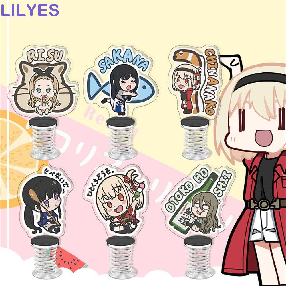 LILYES Lycoris Dây Móc Khóa Trang Trí Bàn Làm Việc