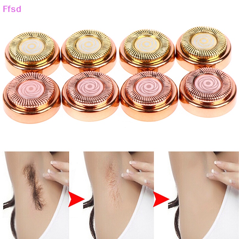 Bộ 4 Đầu Thay Thế Cho Máy Tẩy Lông Mặt Không Đau Cho Nữ