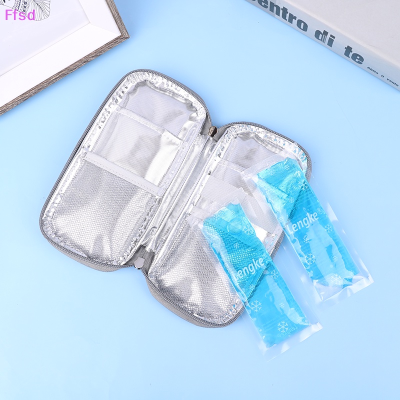 Túi Làm Mát Cách Nhiệt Kèm 2 Túi Đá Insulin