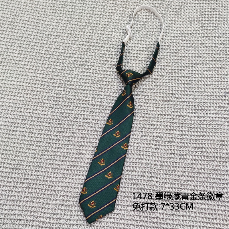 Cà Vạt Kẻ Sọc Xanh Lá Nhật Bản JK Hàn Quốc Mới 2023 Cho Nam Và Nữ