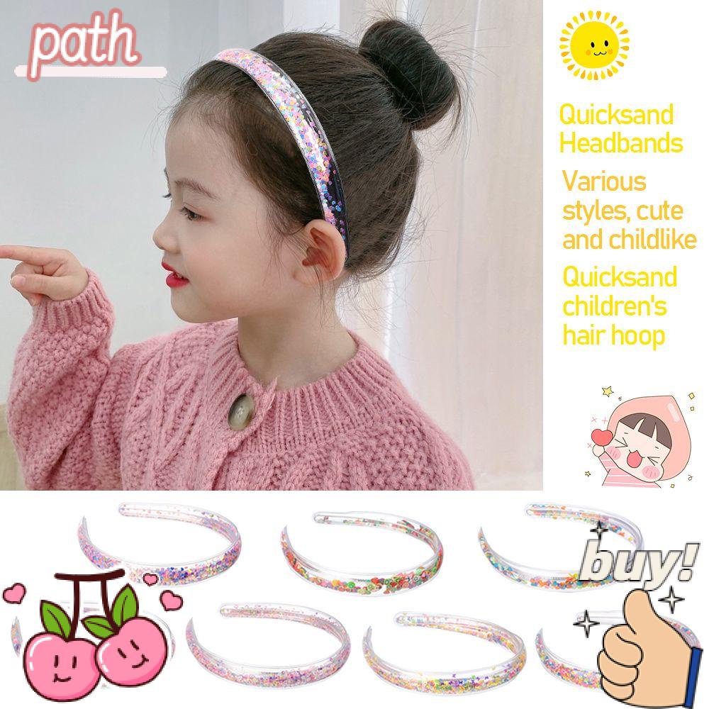 PATH Băng Đô Trong Suốt Lấp Lánh Dành Cho Bé