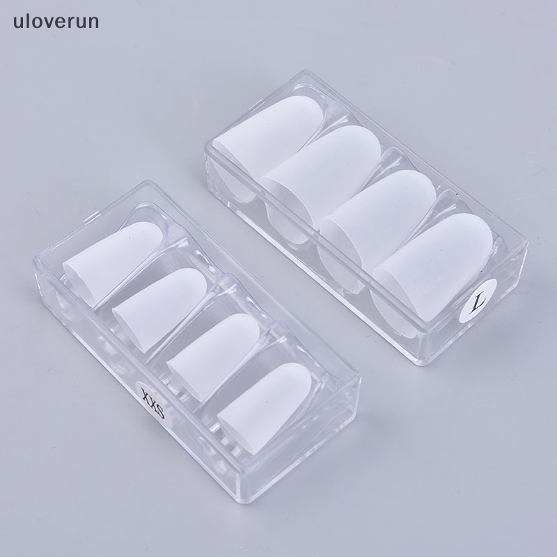 Bộ 4 Miếng Bọc Ngón Tay Bằng Silicon Bảo Vệ Khi Chơi Guitar