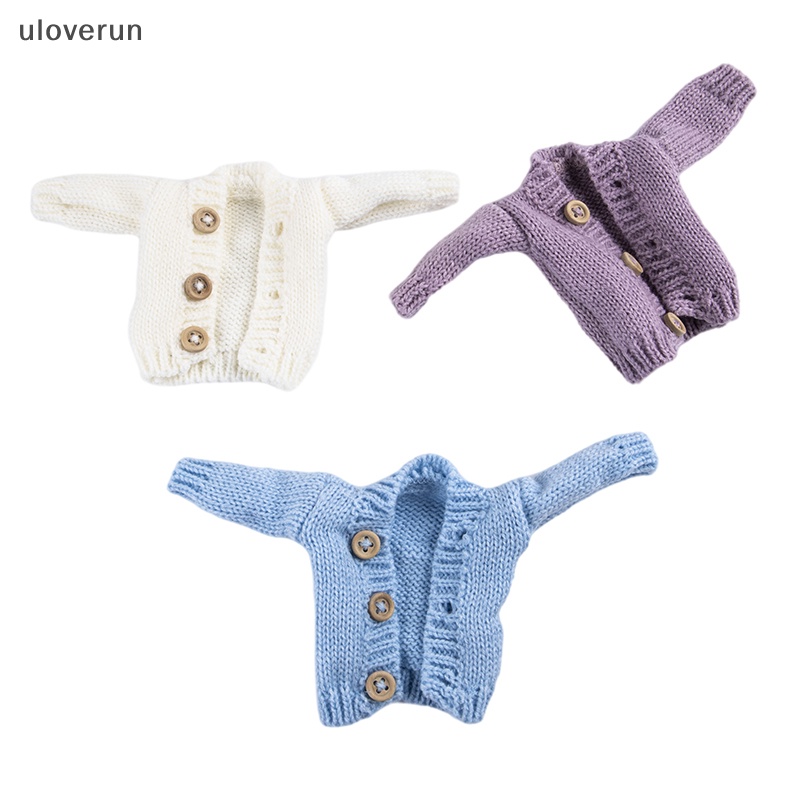 Áo Khoác Len Dệt Kim Ấm Áp Dành Cho Búp Bê BJD 1 / 6 26-30cm