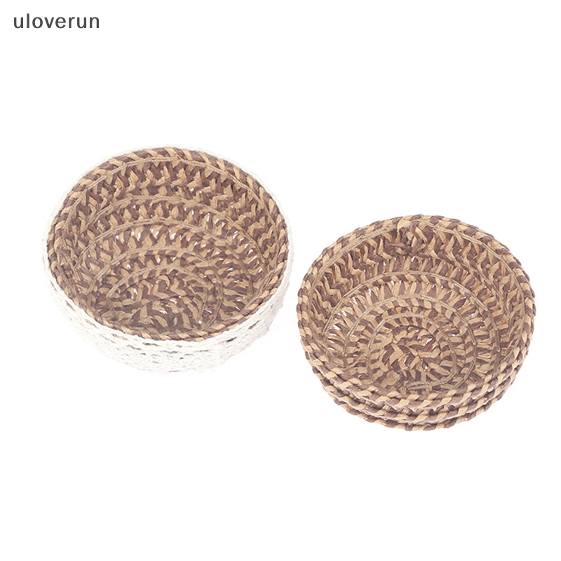 Giỏ Đan Đựng Trái Cây Tỉ Lệ 1: 12 1: 6 Trang Trí Nhà Búp Bê vn