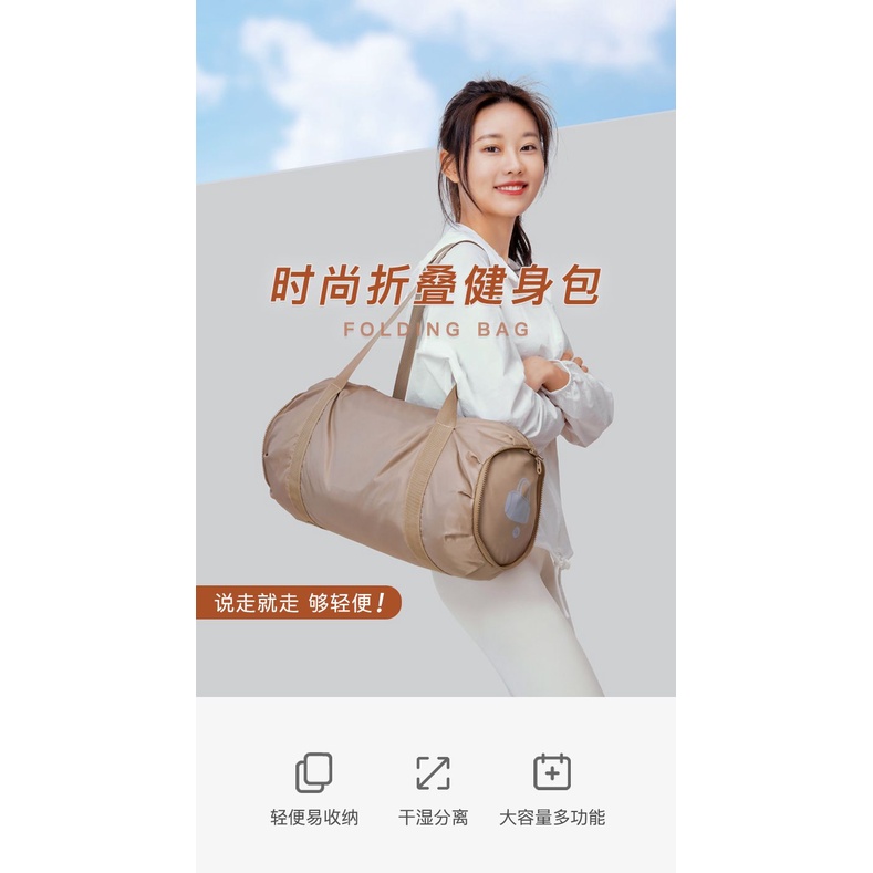 Túi Xách Du Lịch Siêu Nhẹ Gấp Gọn Tiện Dụng