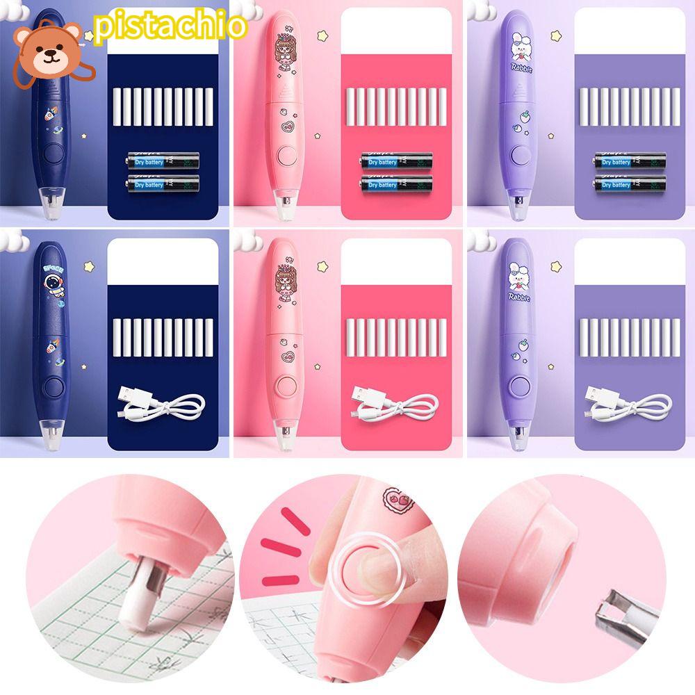 PISTA Cục Tẩy Điện Tử Có Thể Sạc Lại Tiện Dụng