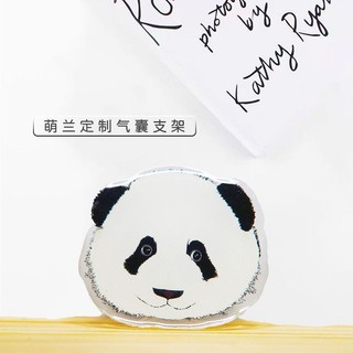Giá đỡ túi khí bằng acrylic hình gấu trúc menglan kiểu trung hoa dễ thương để bàn dài 3m