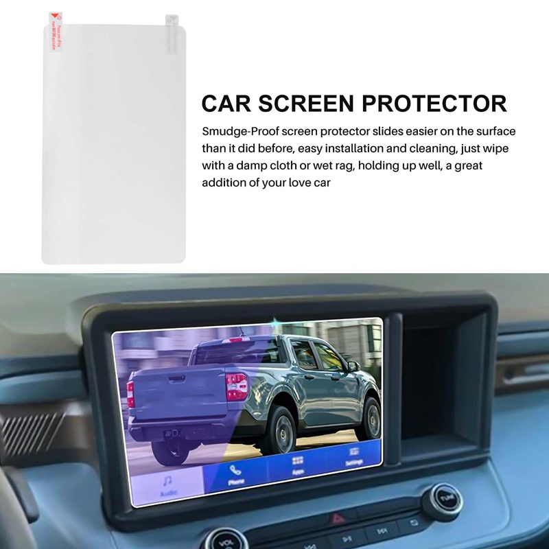 Miếng Dán Bảo Vệ Màn Hình Cho 2022 + Ford Maverick 8 Inch