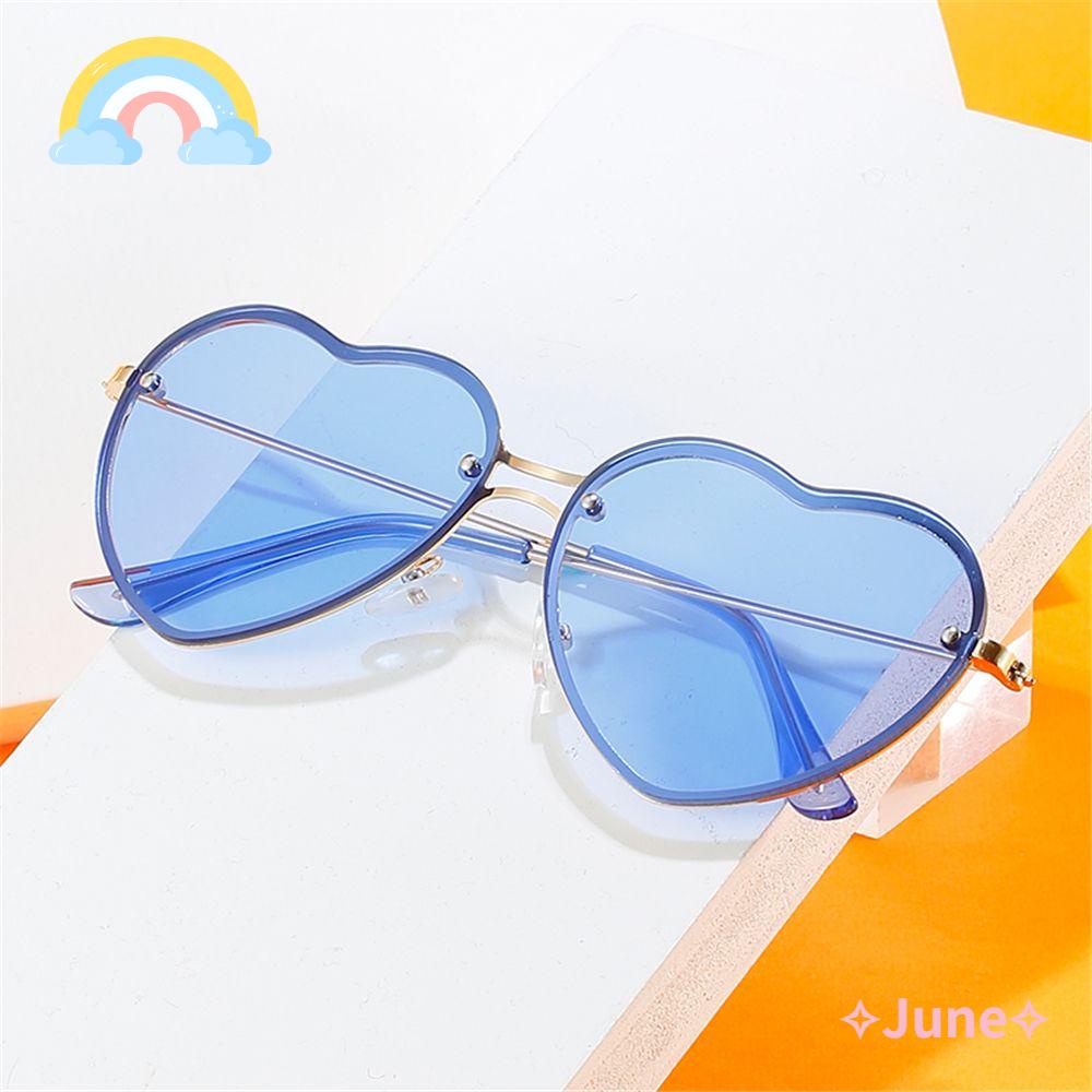 JUNE Kính Mát Gọng Trái Tim Thời Trang