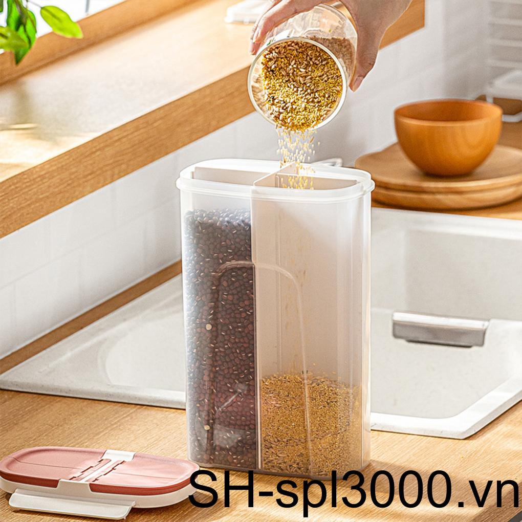Hộp Đựng Ngũ Cốc Có Khóa Tiện Dụng