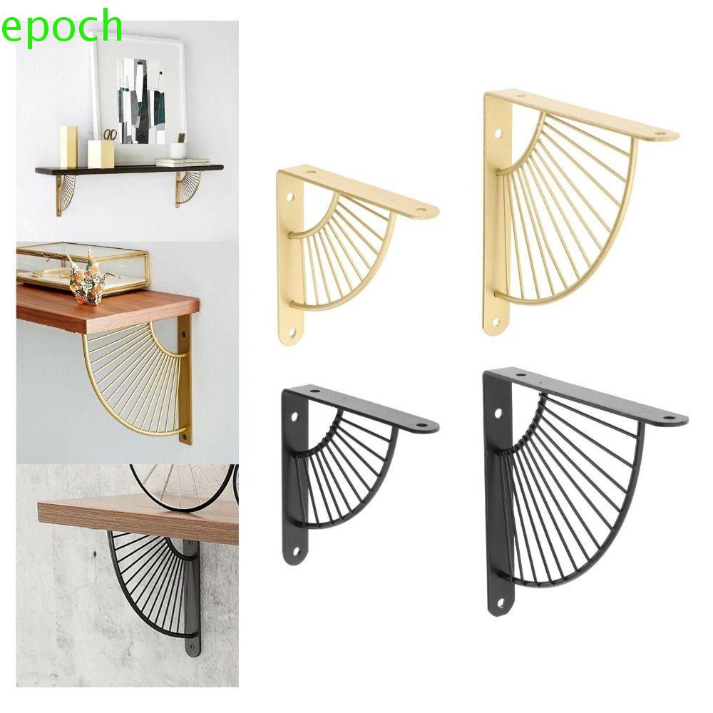 EPOCH Kệ Sách Hình Tam Giác Bằng Kim Loại Chống Ăn Mòn Kèm Ốc Vít Tiện Dụng Cho Nhà Bếp