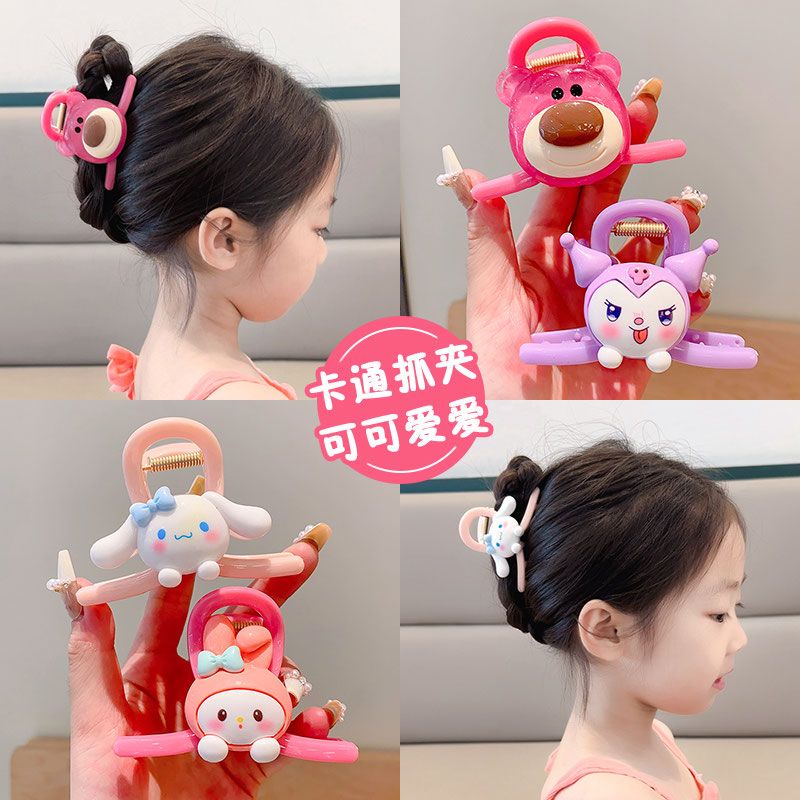 Kẹp Tóc Hình Động Vật Hoạt Hình Dễ Thương Cho Bé