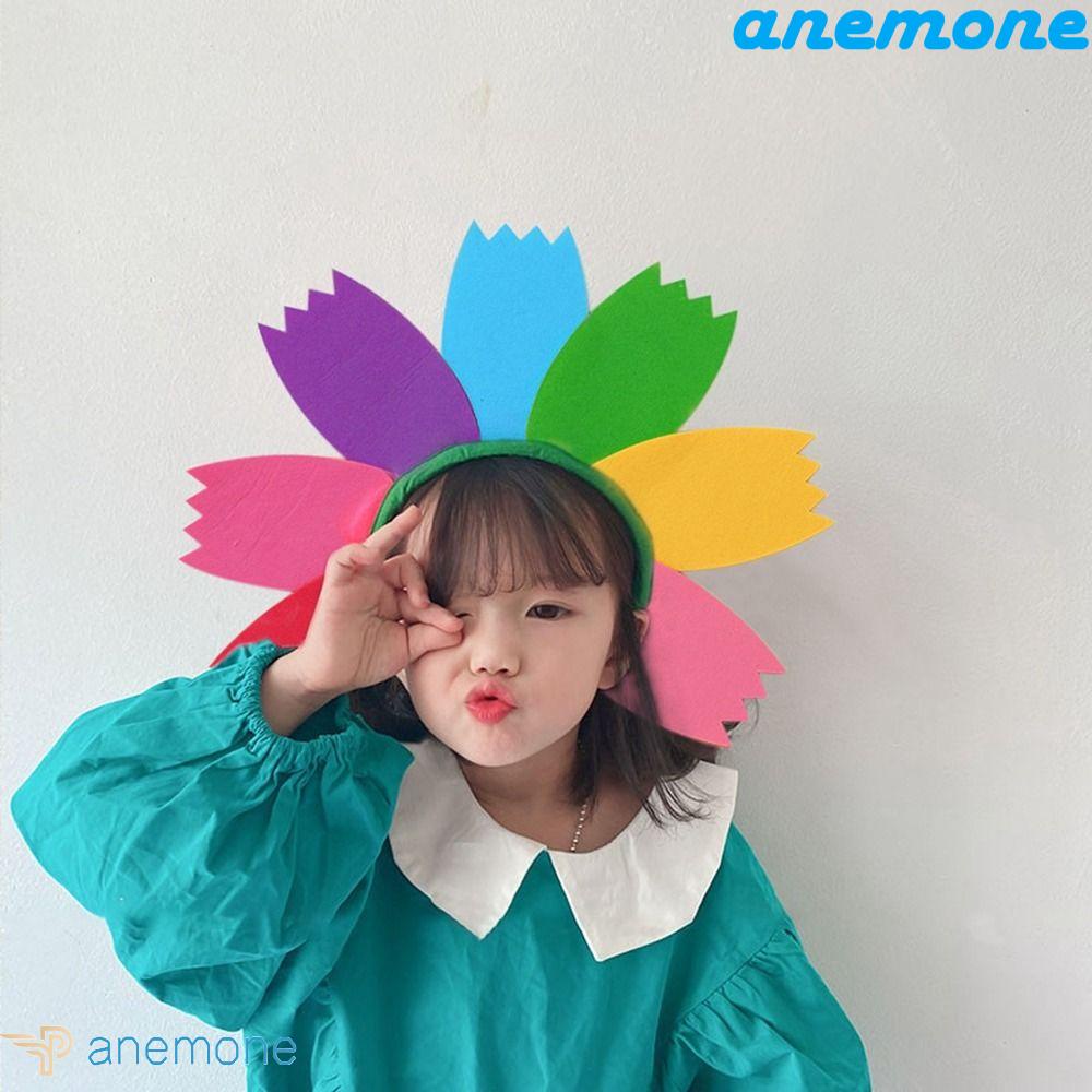 ANEMONE Băng Đô Hình Nón Sinh Nhật Dễ Thương Cho Bé