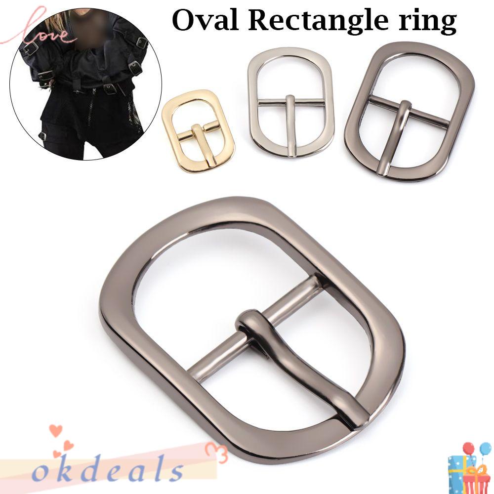 OKDEALS Bộ 5 Vòng Kim Loại Chữ O Sửa Chữa Túi Xách Da Tiện Dụng