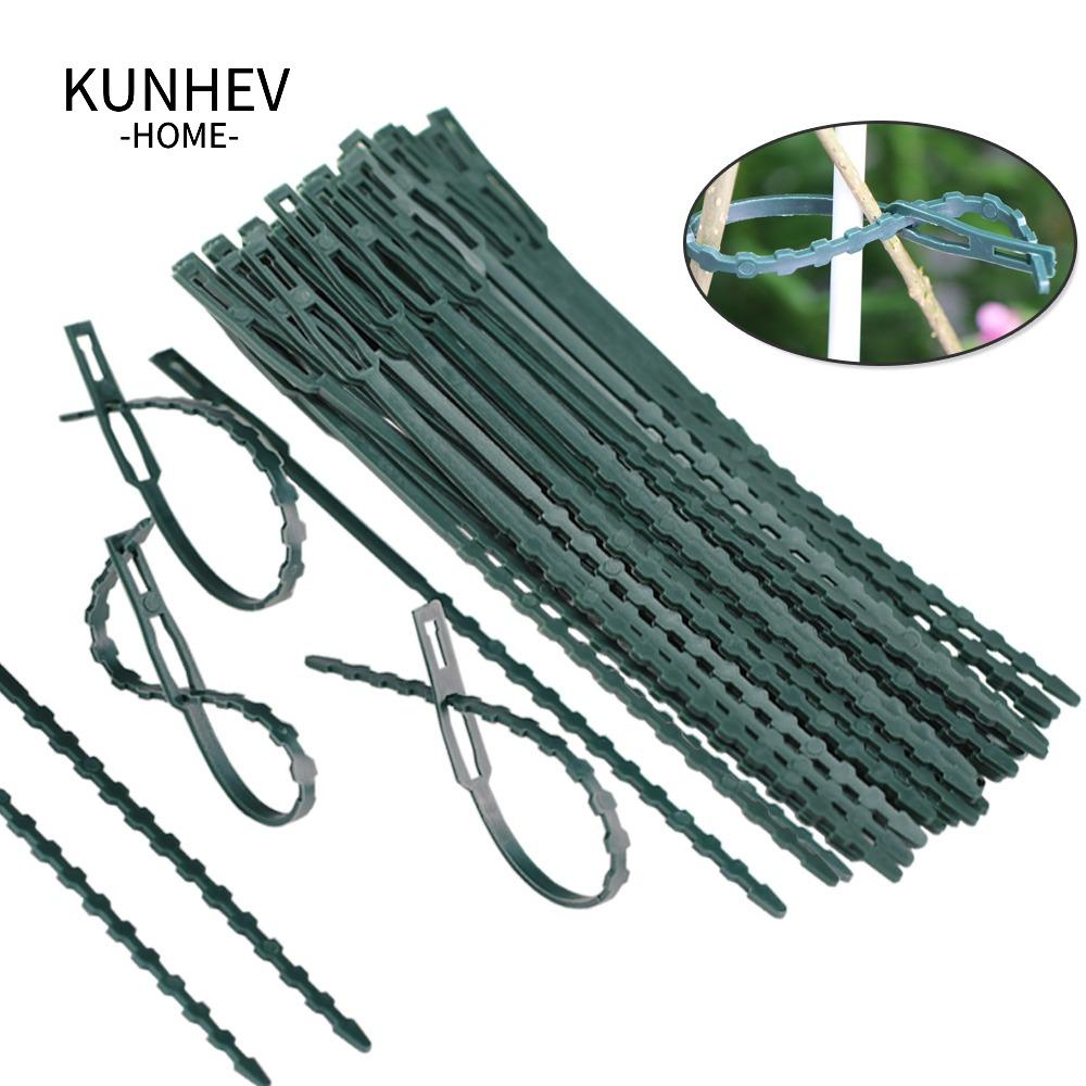 KUNHEV Set 60 / 100 Dây Nhựa Cột Cây Cà Chua