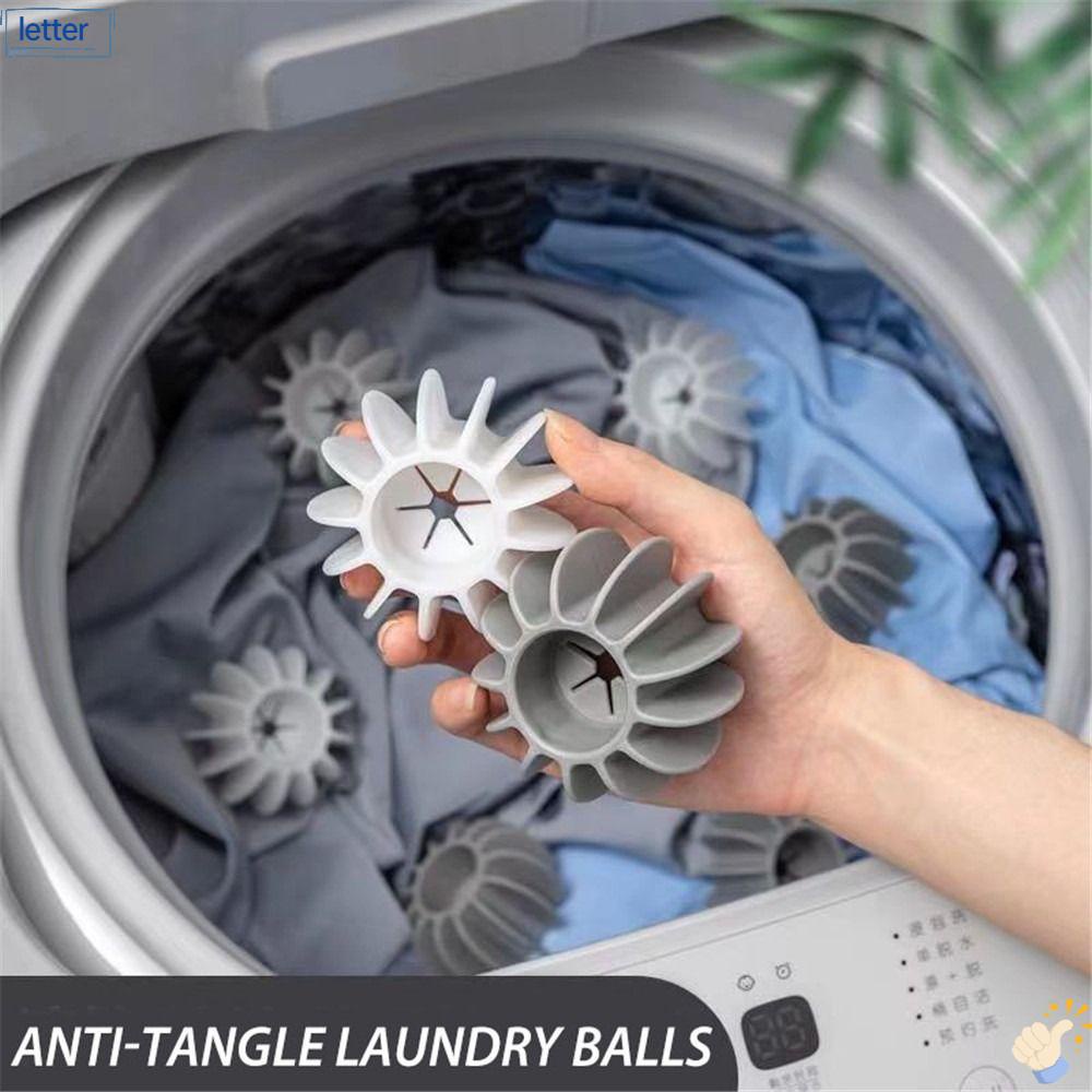 LET Bộ 2 Bóng Giặt Đồ Giúp Làm Mềm Lông Mèo Tiện Dụng