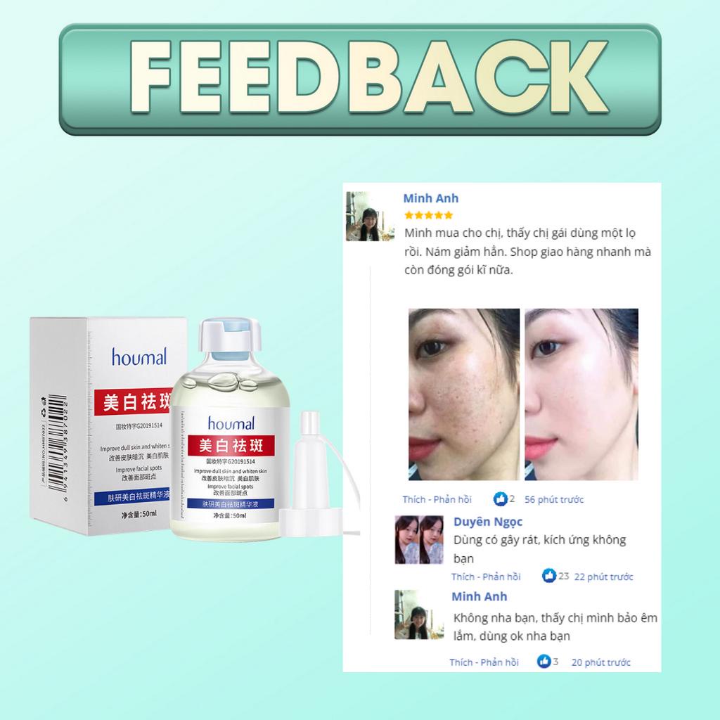 Serum HOUMAI 50ml Làm Trắng Xóa Tàn Nhang Và Chống Lão Hóa Da