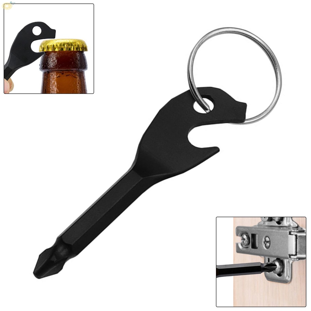 【VARSTR】High Quality Multifunction Pocket Screwdriver and Bottle Opener Key Tool
