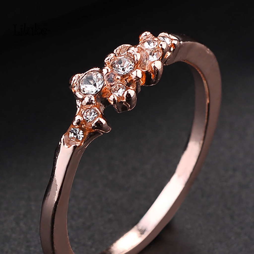 Nhẫn Đốt Ngón Tay Mạ Bạc Hình Số 9 Đính Đá Thời Trang Cho Nữ