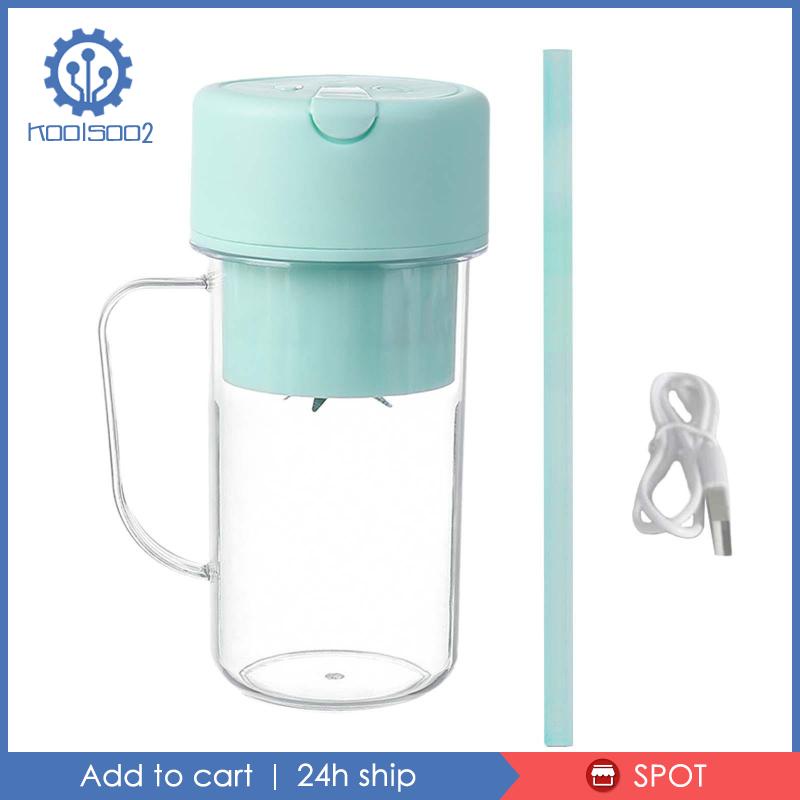Máy ép trái cây Mini 14oz Có Thể Sạc Lại Tiện Dụng Mang Theo Du Lịch