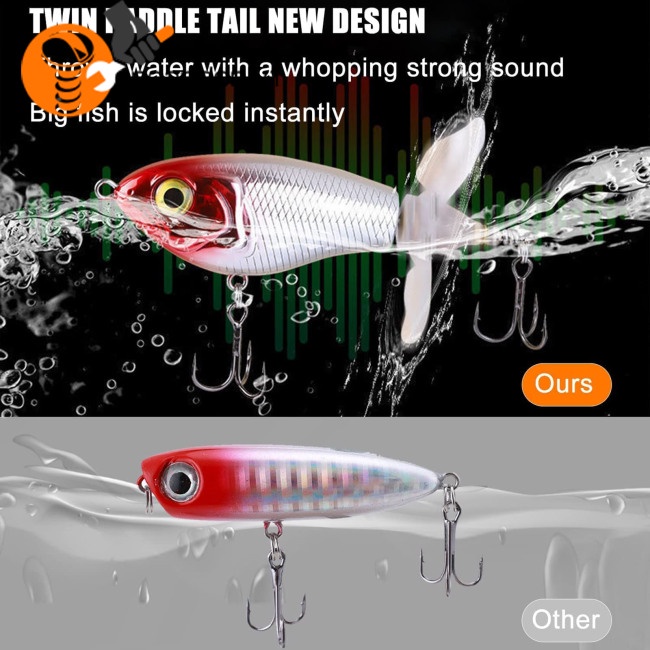 Mồi Câu Cá Nổi Trên Nước Chống Ồn Tiện Dụng