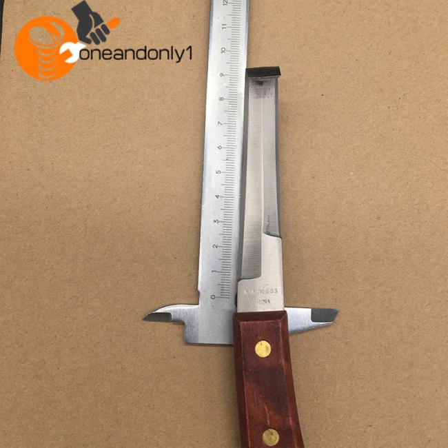 Dụng Cụ Cắt Tỉa Lông Ngựa Bằng Thép Không Gỉ Tay Cầm Gỗ Đa Năng