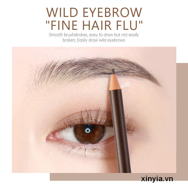 Bút Chì Kẻ Lông Mày Sợi Mảnh 2mm Không Thấm Nước Và Không Gây Chóng Mặt