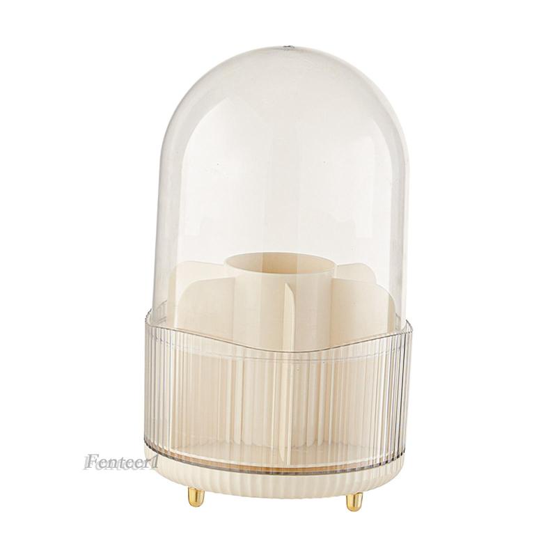 Giá Đỡ Cọ Trang Điểm Dạng Xoay Để Bàn Tiện Lợi Dành Cho Phòng Tắm