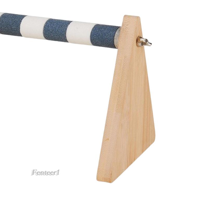 Giá Đỡ Đứng Bằng Gỗ Dùng Huấn Luyện Chim Cảnh Tiện Dụng