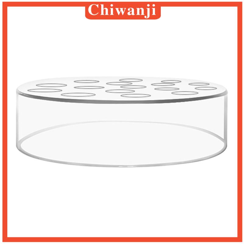 Chậu Hoa Tròn Bằng Acrylic Dùng Trang Trí Phòng Khách / Văn Phòng