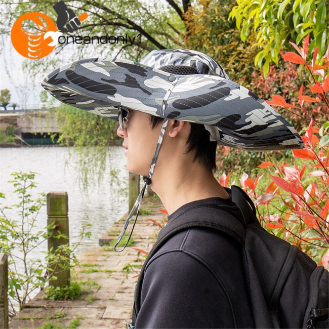 Mũ Tai Bèo Rộng Vành Phối Lưới Nhanh Khô Thời Trang Đi Biển