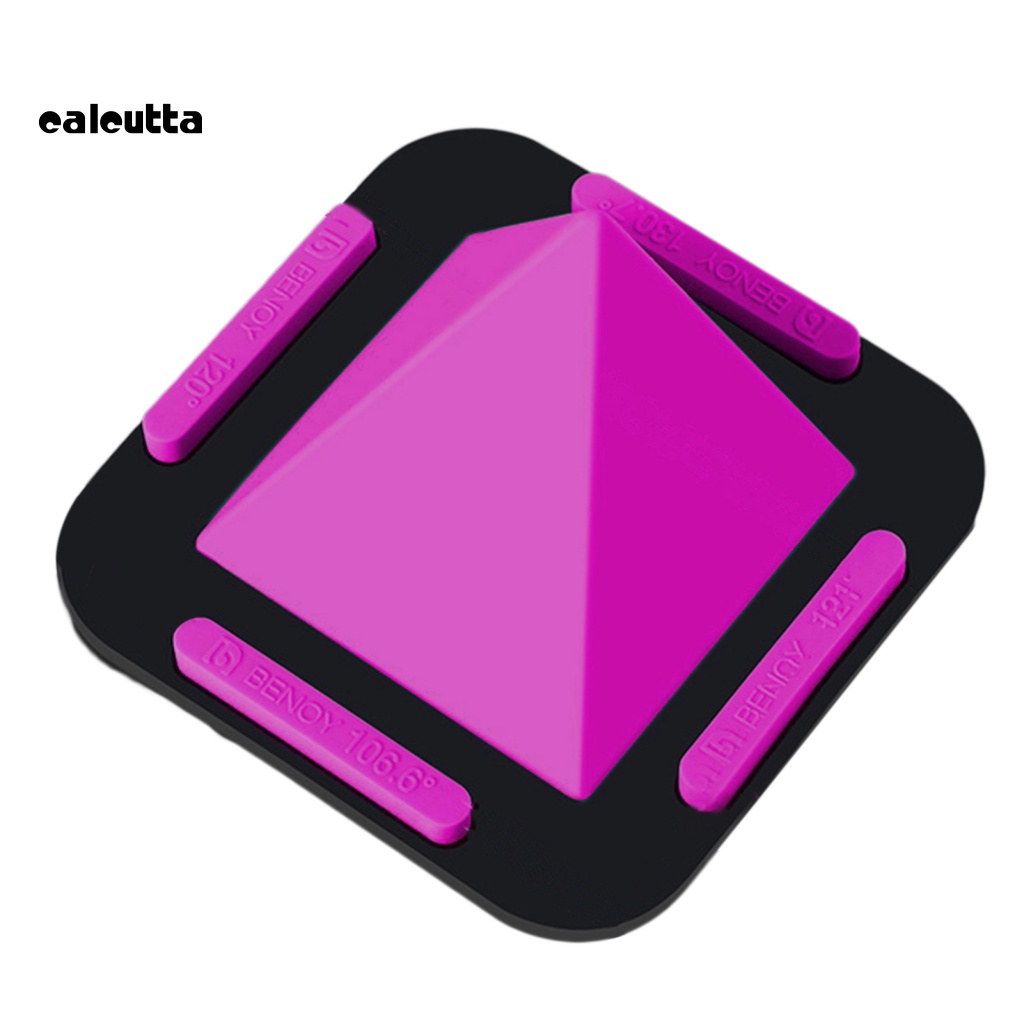 Giá Đỡ Điện Thoại / Máy Tính Bảng Bằng Silicon Bốn Mặt Chống Trượt Hình Kim Tự Tháp Thông Dụng Cho Xem TV