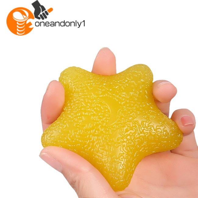 Set 5 Dụng Cụ Luyện Tập Lực Nắm Ngón Tay Hình Ngôi Sao Cho Bé