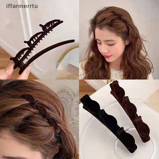 Kẹp Tóc Mỏ Vịt Bện Thời Trang Cổ Điển