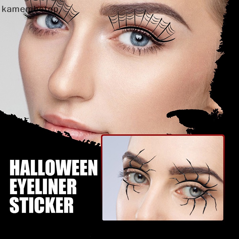 1 Bộ Miếng Dán Hình Xăm Tạm Thời Hóa Trang Halloween