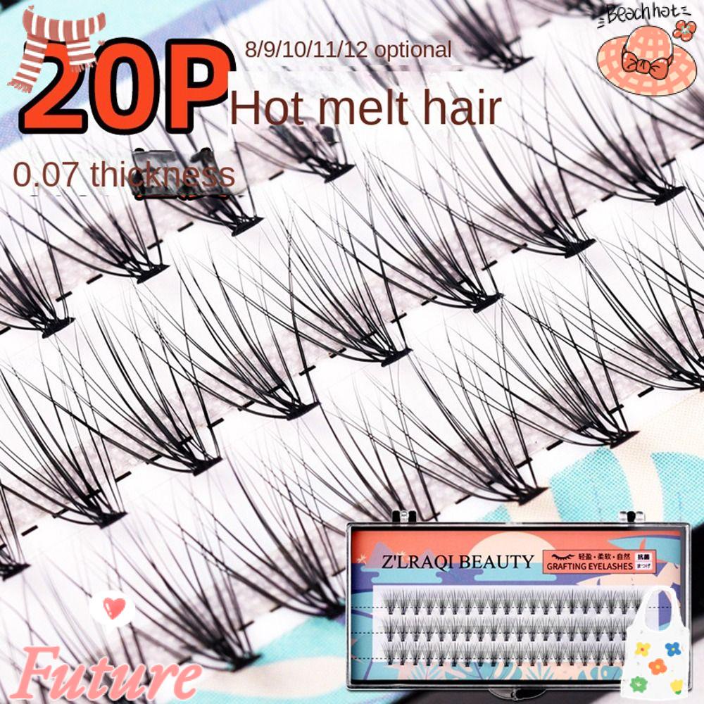 FUTURE Set 60 Cụm Lông Mi Giả Dày Và Cong Tự Nhiên 0.07