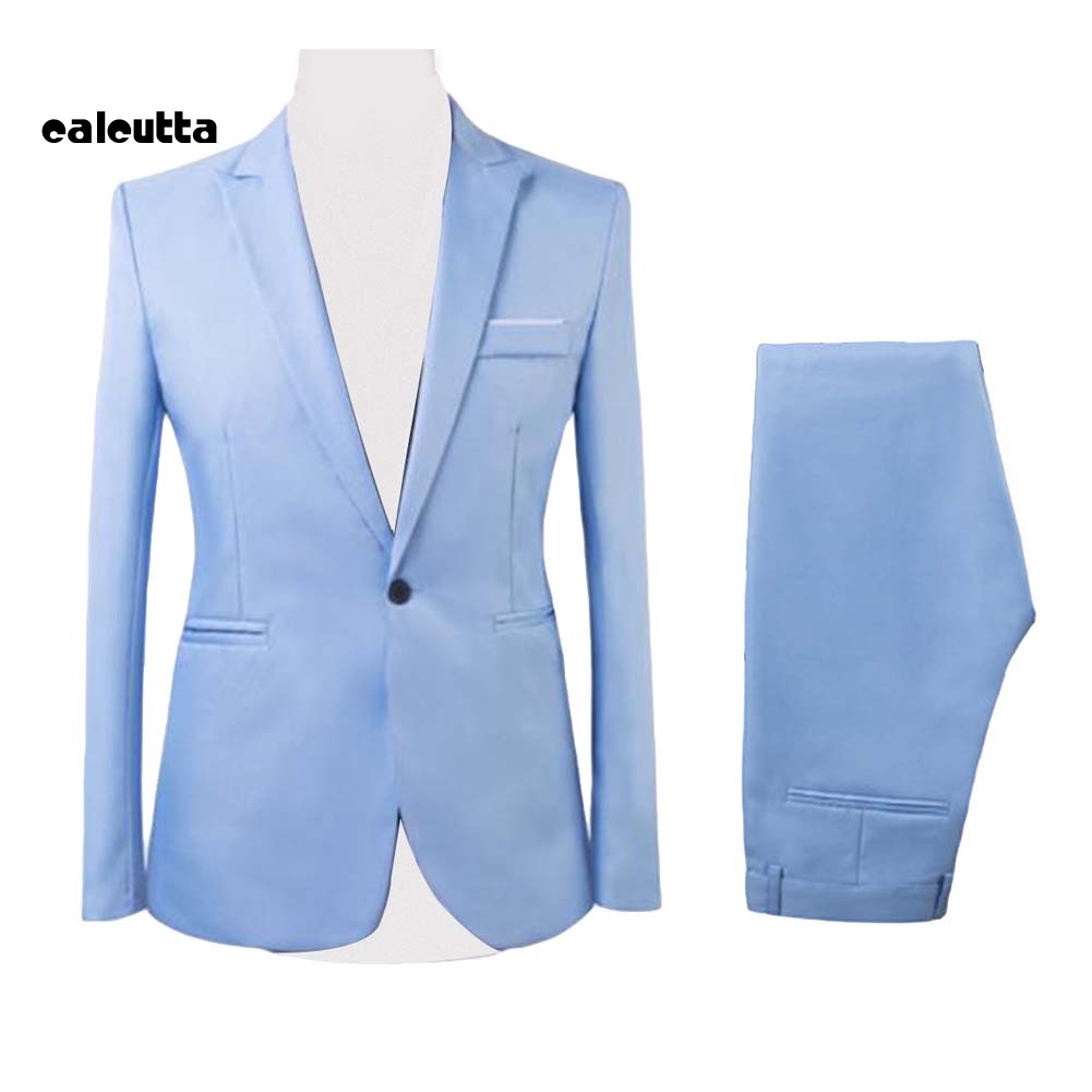 Set Đồ Vest 2 Món Màu Sắc Thanh Lịch Cho Nam