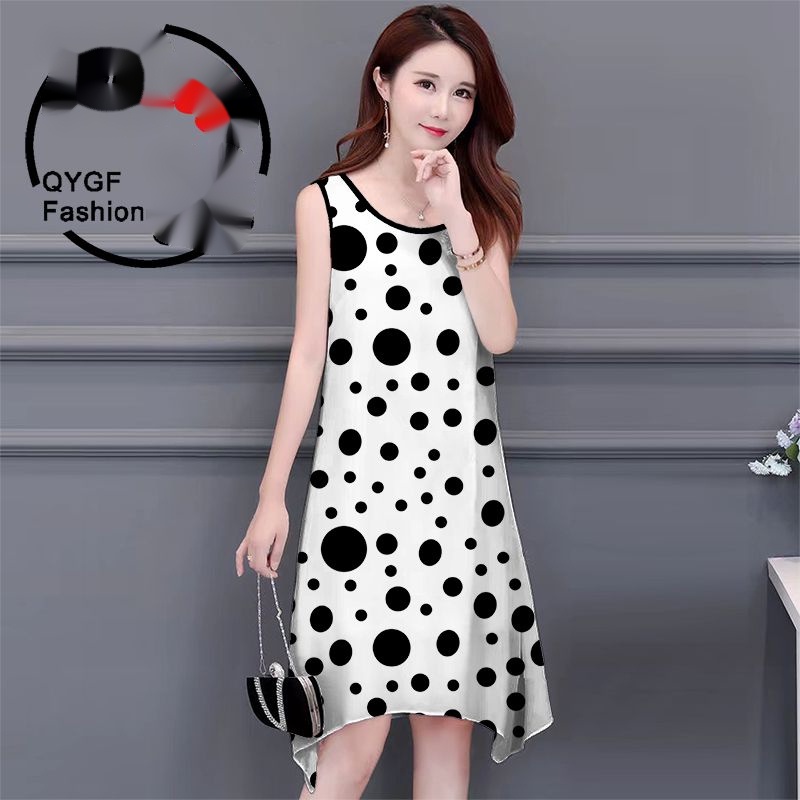 Đầm Không Tay Cỡ Lớn 40-80KG Thời Trang Dành Cho Nữ C11115