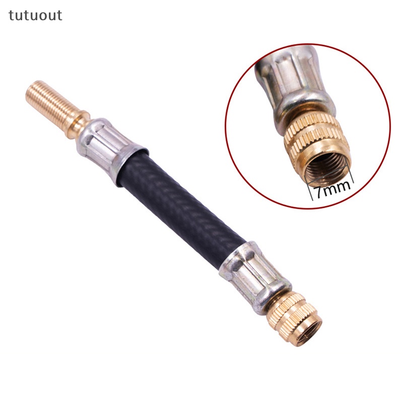 1 Ống Cao Su Nối Dài Van Bơm Lốp Xe Linh Hoạt